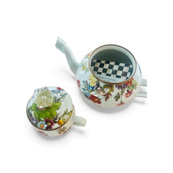 MacKenzie-Childs Flower Market High Tea Set - Picture 2 of 8